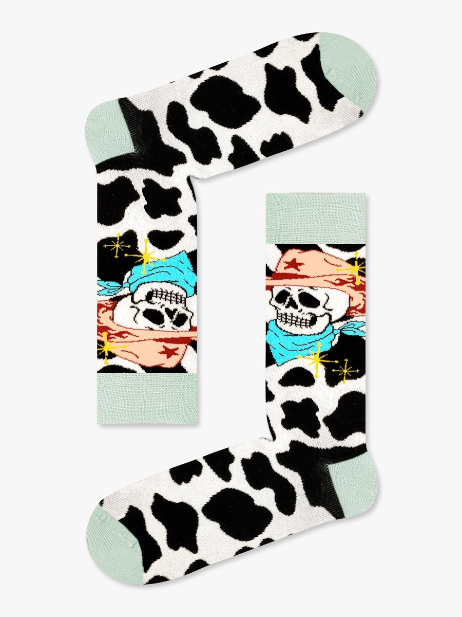 NODO Κάλτσες Βαμβακερές με Σχέδιο Skull Hat